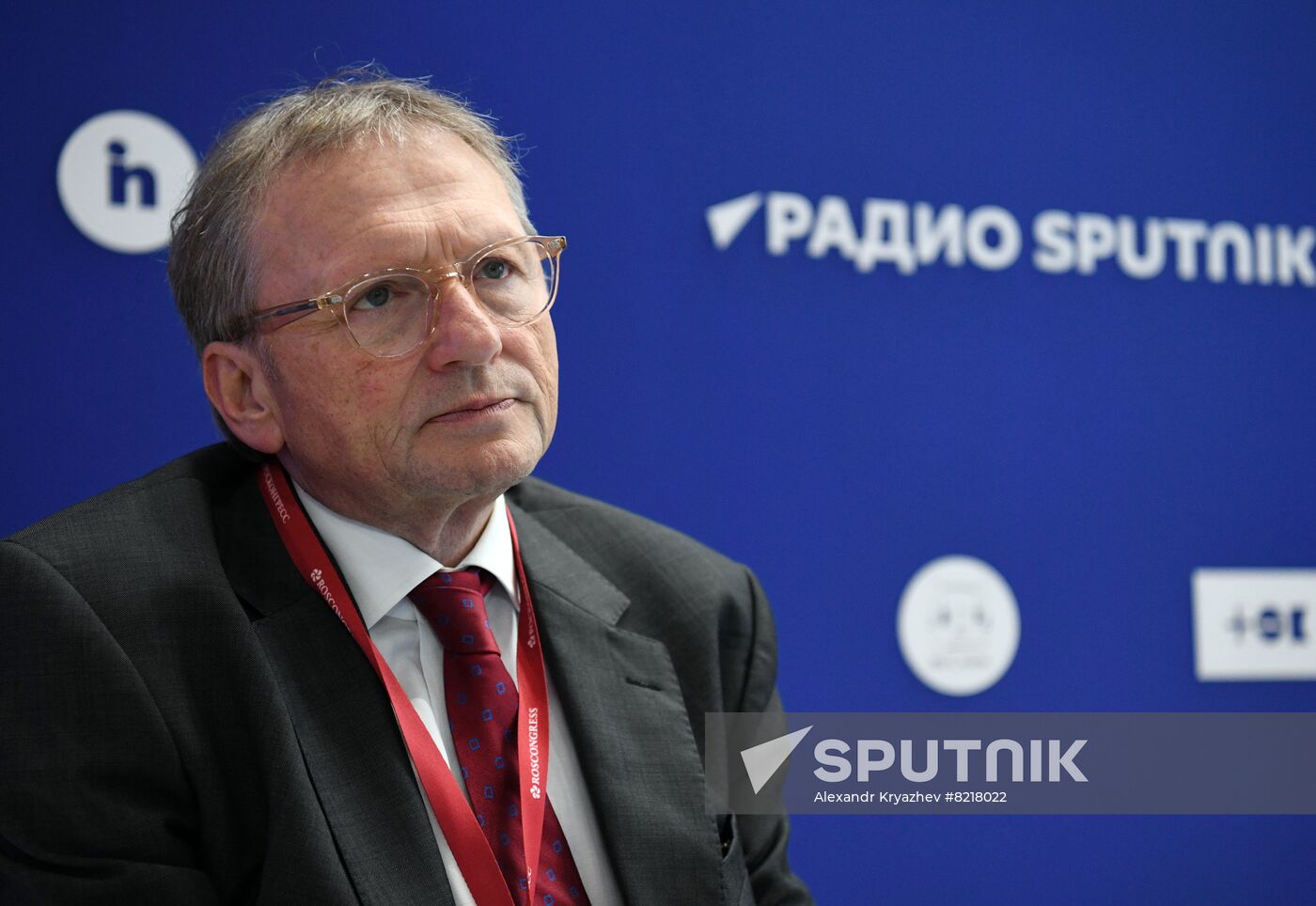 Russia SPIEF Rossiya Segodnya Exhibition Stall