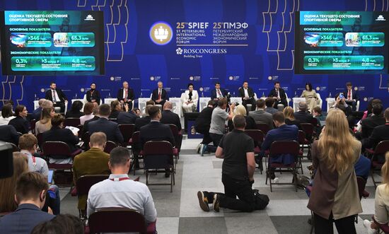 Russia SPIEF Session Sport New Formats