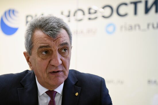 Russia SPIEF Rossiya Segodnya Exhibition Stall