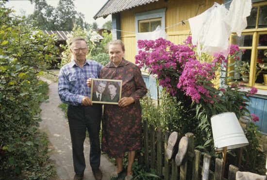 Belarusian bee-keeper Pimen Rusalovsky
