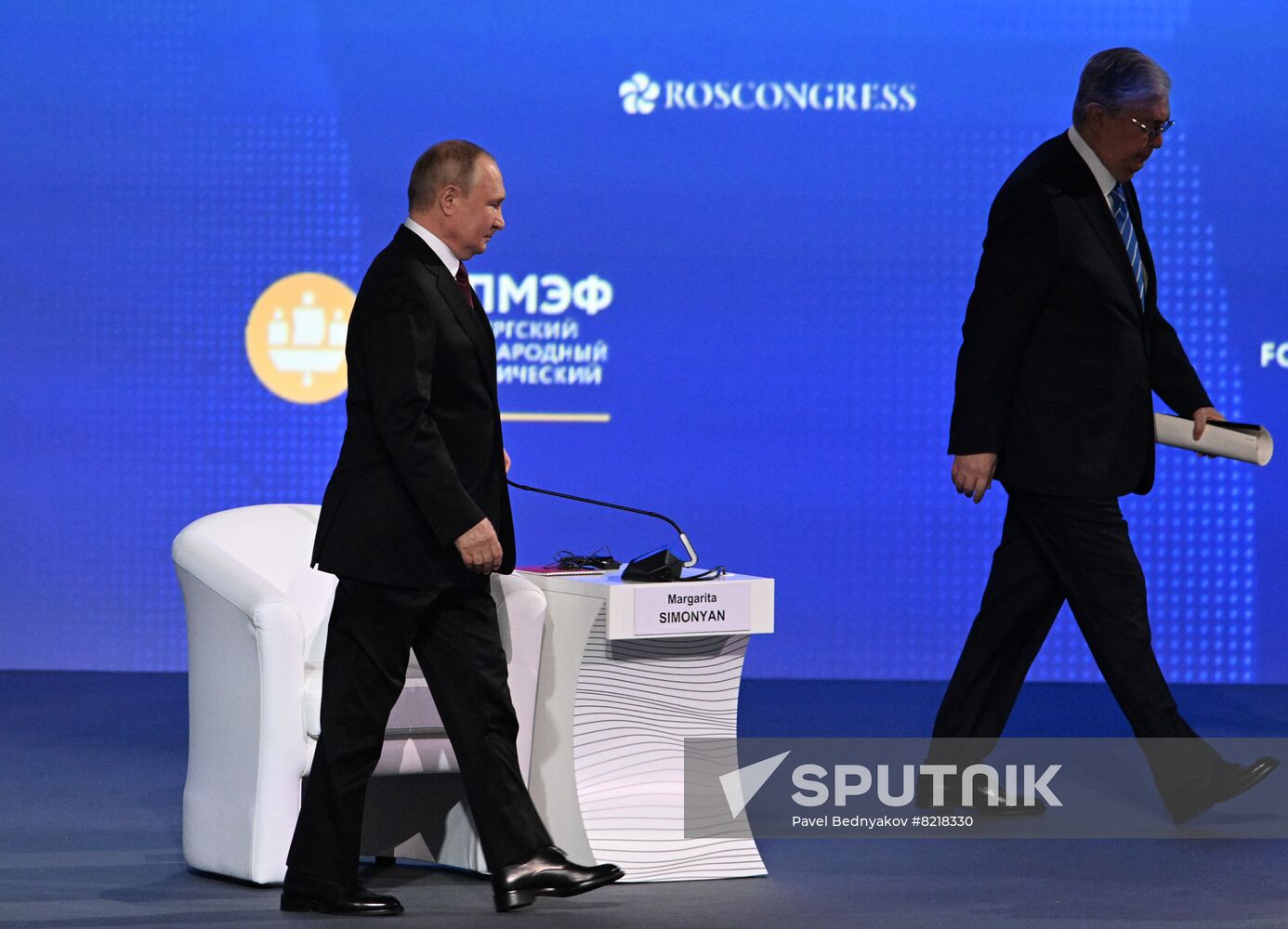 Russia SPIEF Putin