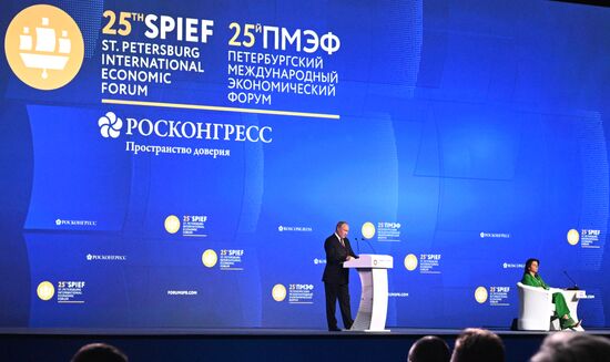 Russia SPIEF Putin