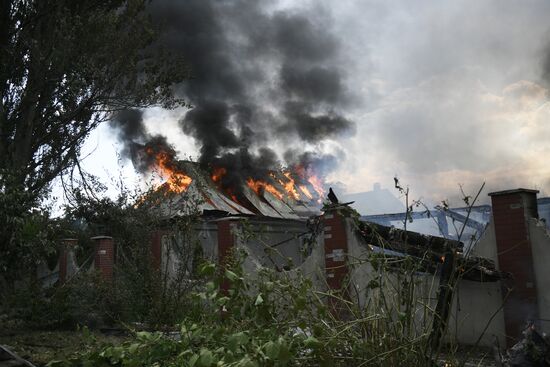 DPR Russia Ukraine Military Operation Shelling