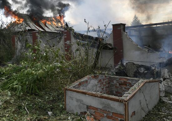 DPR Russia Ukraine Military Operation Shelling
