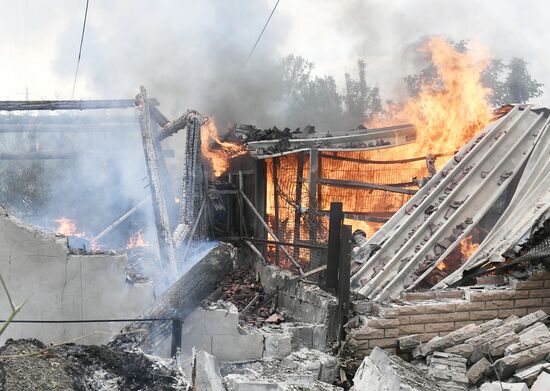 DPR Russia Ukraine Military Operation Shelling