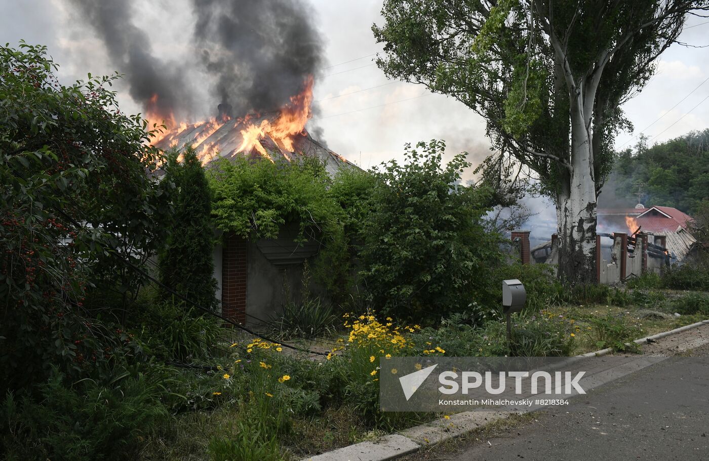 DPR Russia Ukraine Military Operation Shelling