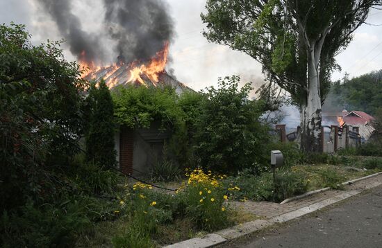 DPR Russia Ukraine Military Operation Shelling