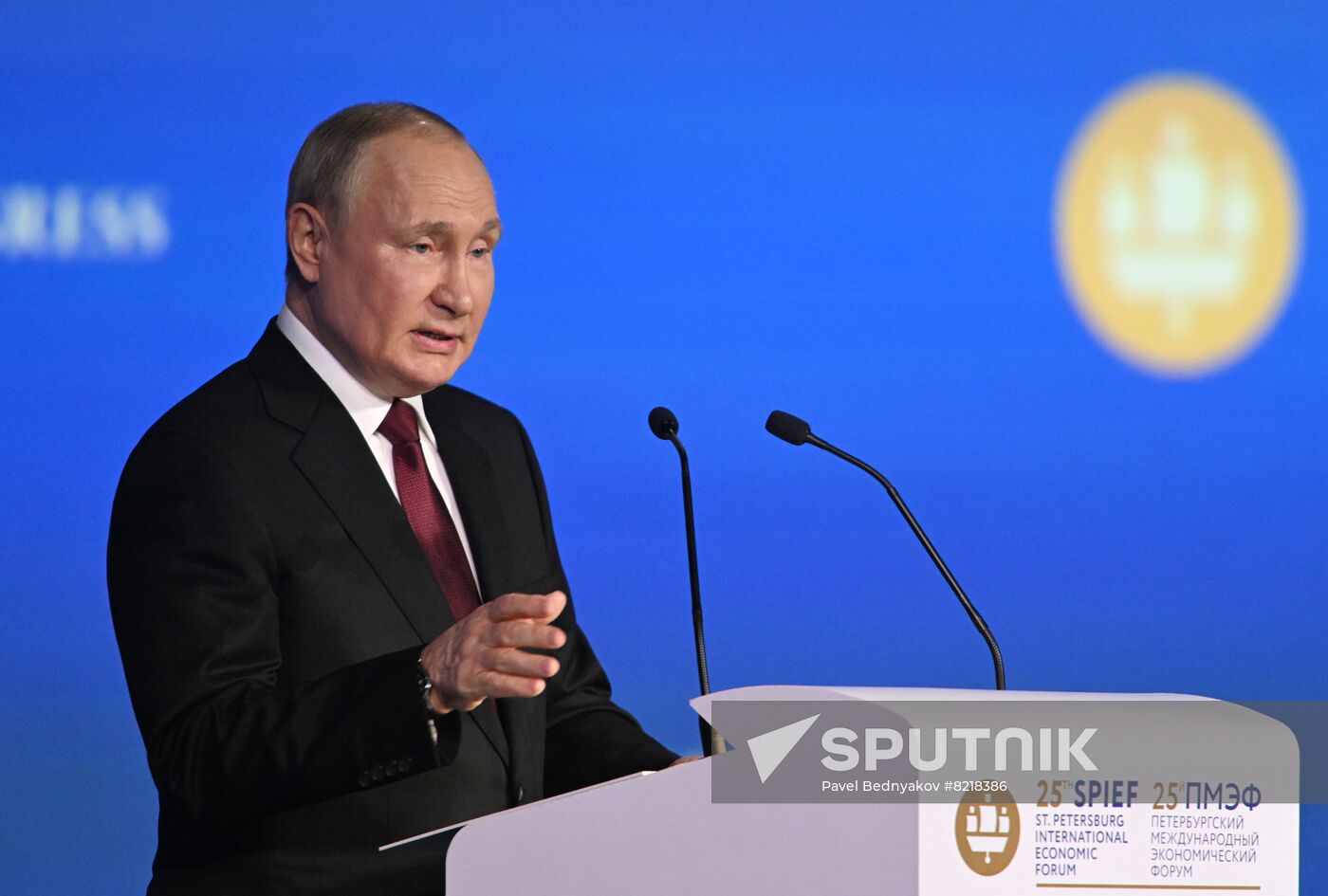 Russia SPIEF Putin