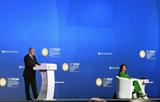 Russia SPIEF Putin