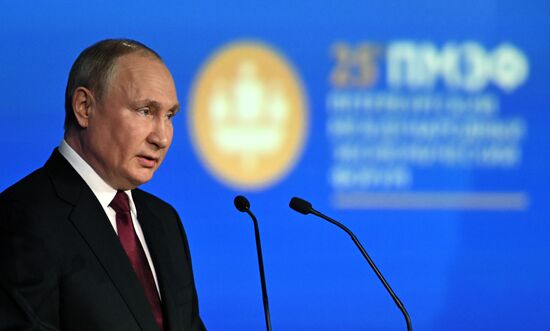 Russia SPIEF Putin