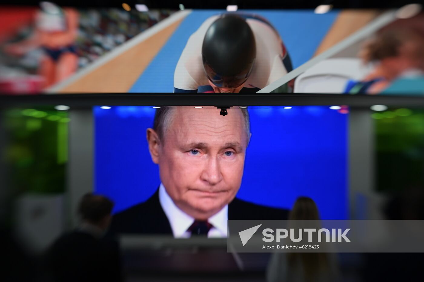 Russia SPIEF Putin Broadcast
