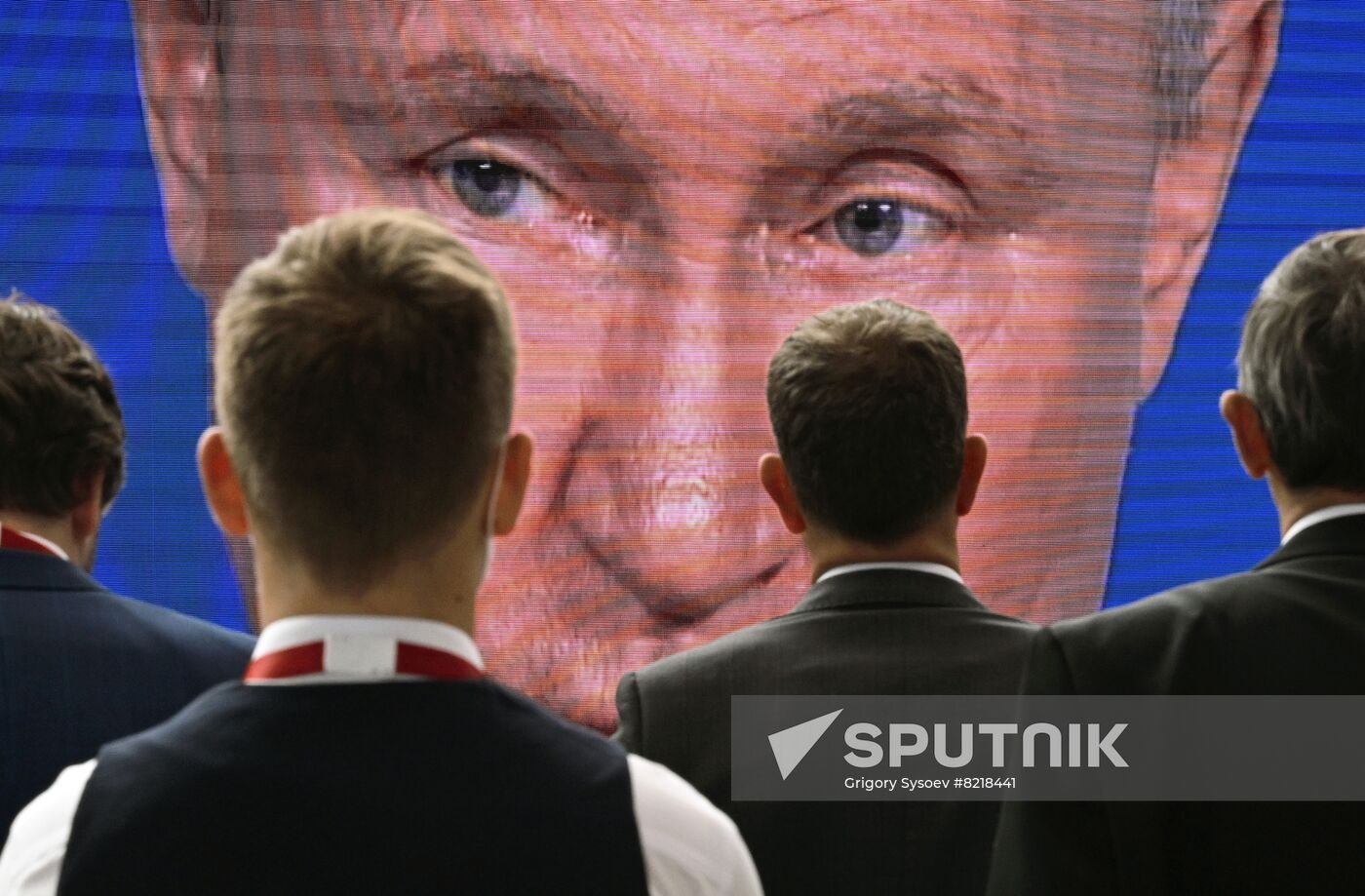Russia SPIEF Putin Broadcast