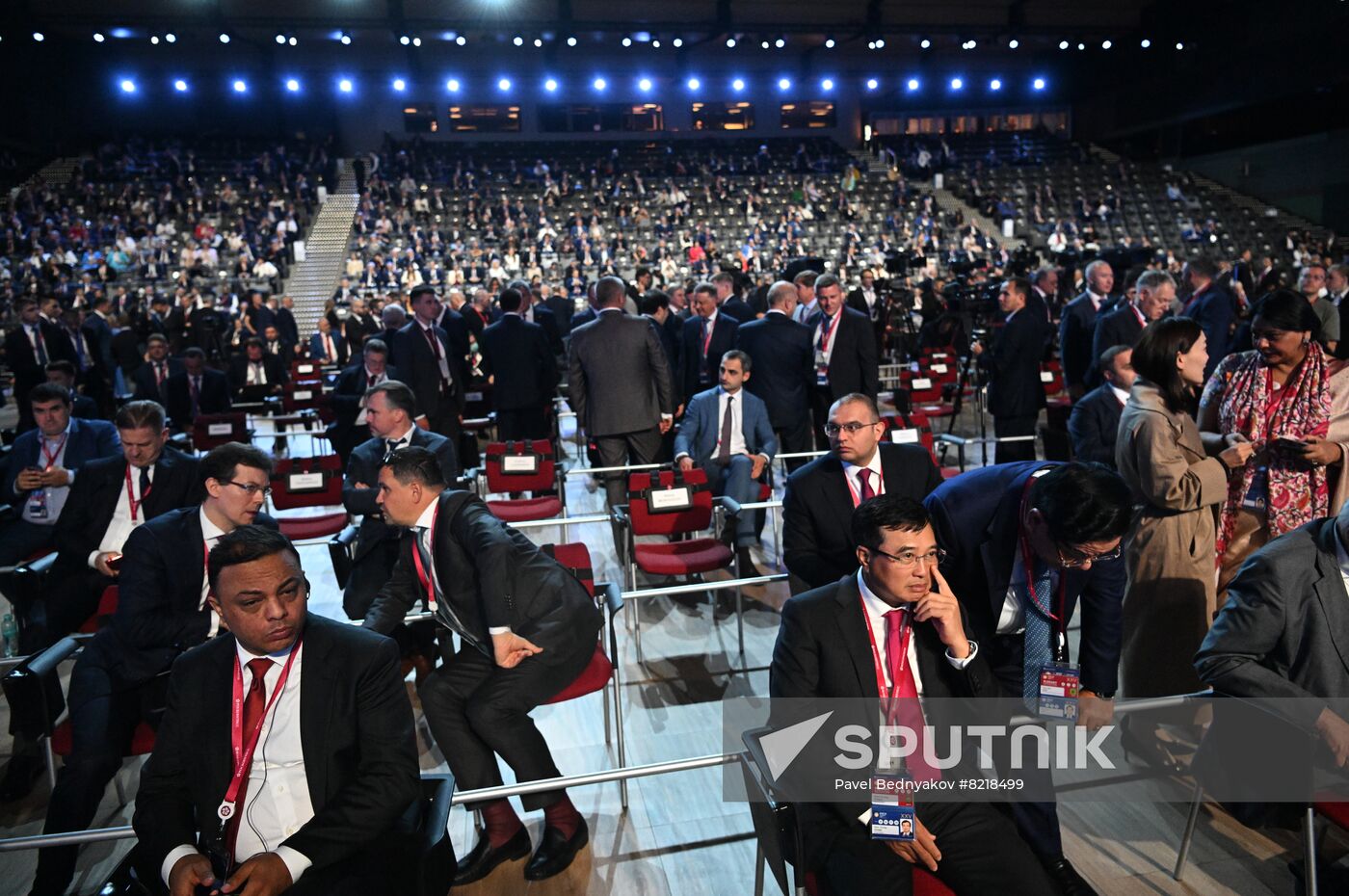 Russia SPIEF Plenary Session