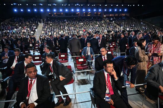 Russia SPIEF Plenary Session