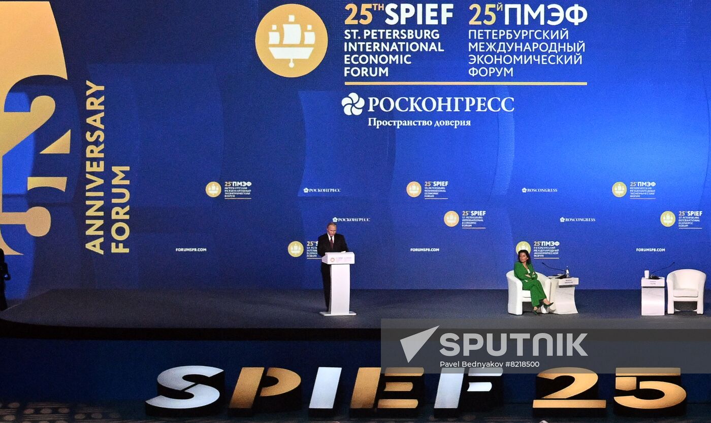 Russia SPIEF Putin