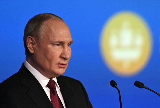 Russia SPIEF Putin