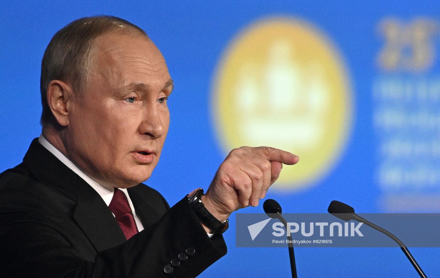 Russia SPIEF Putin
