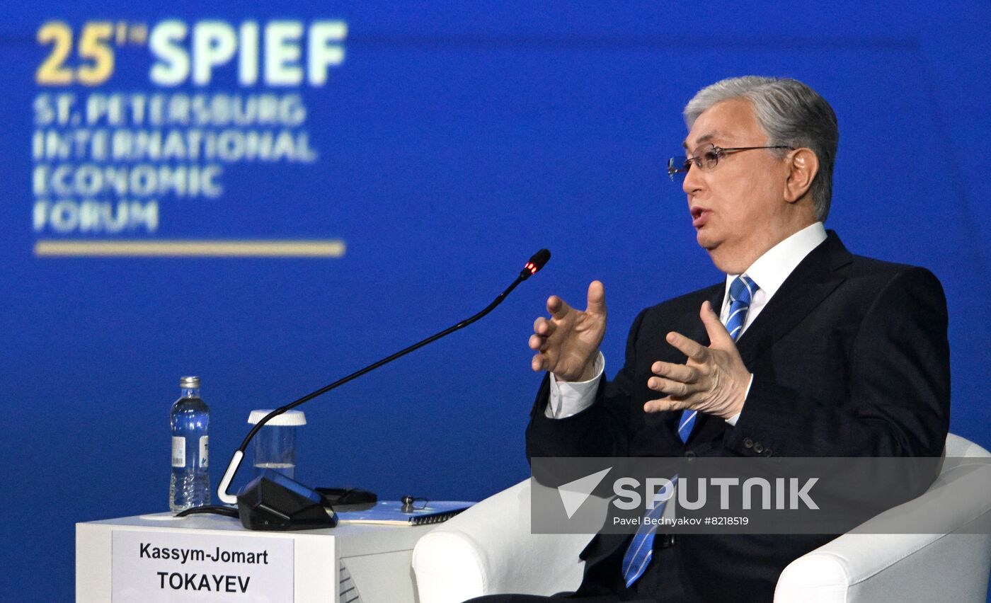Russia SPIEF Putin