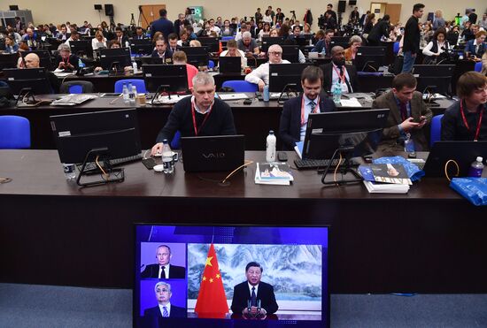 Russia SPIEF Sidelines
