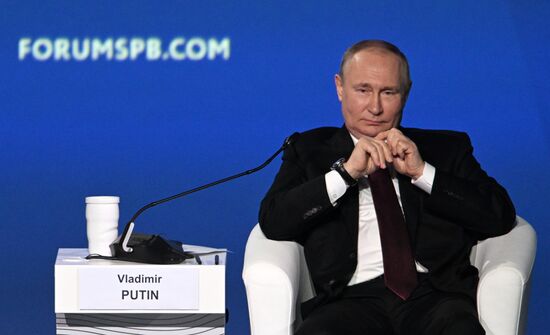 Russia SPIEF Putin