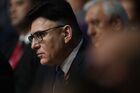 Alexander Zharov, Chief Executive Officer of Gazprom-Media Holding, attends a plenary session of the 25th St. Petersburg International Economic Forum (SPIEF) in St. Petersburg, Russia. Location: Russia, St. Petersburg. Author: Pavel Bednyakov/Sputnik. Russia SPIEF Plenary Session