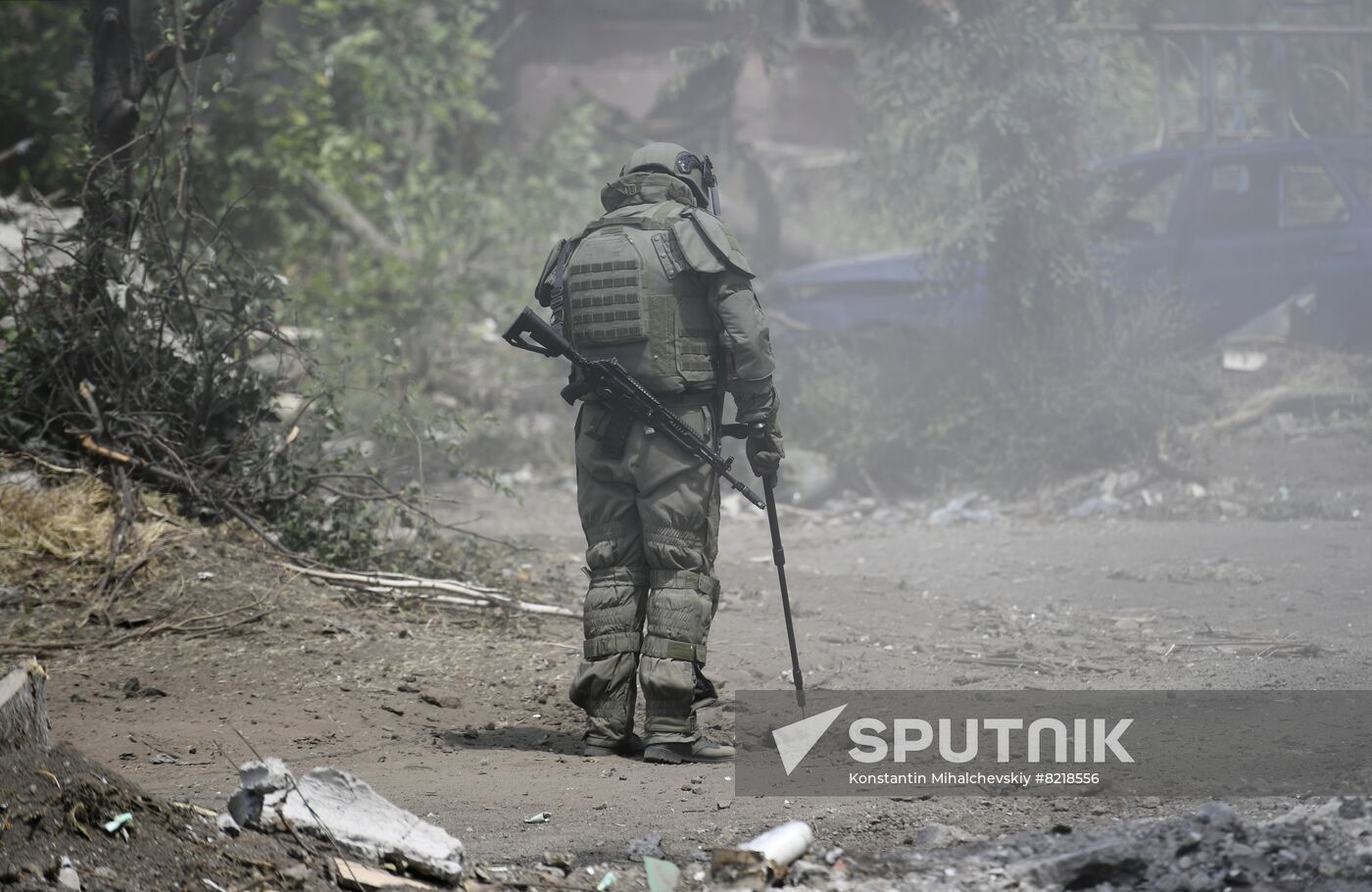 DPR Russia Ukraine Military Operation Demining