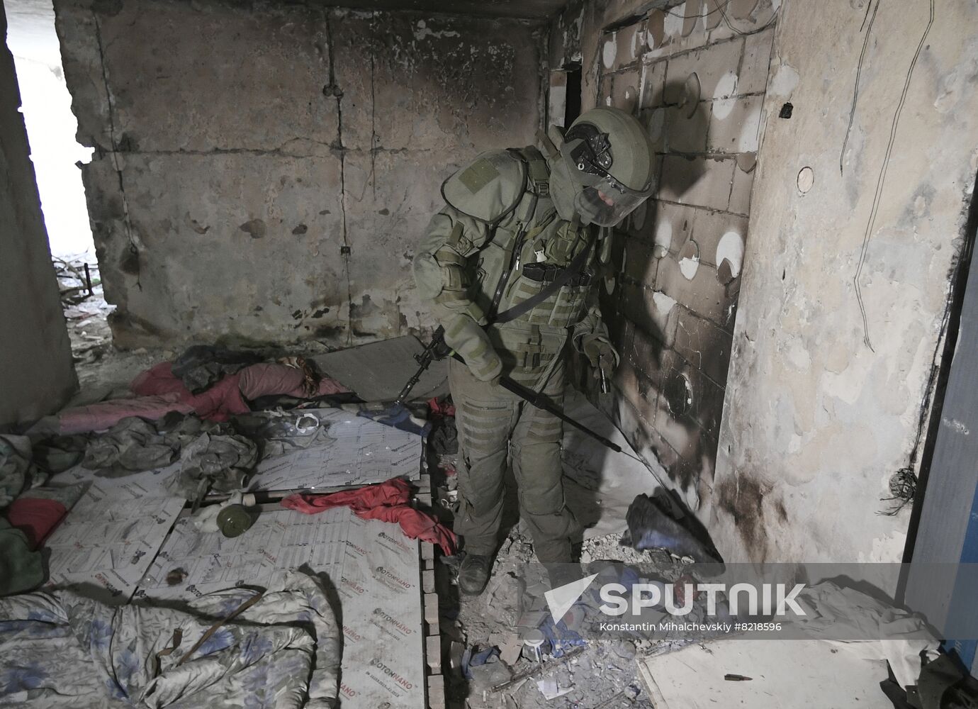 DPR Russia Ukraine Military Operation Demining