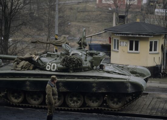 Withdrawal of Soviet troops from Czechoslovakia