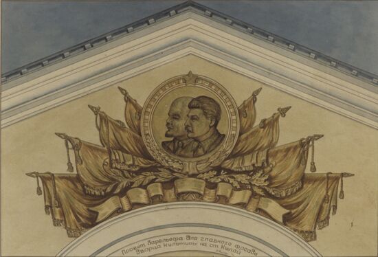Soviet artist Nikolai Miller