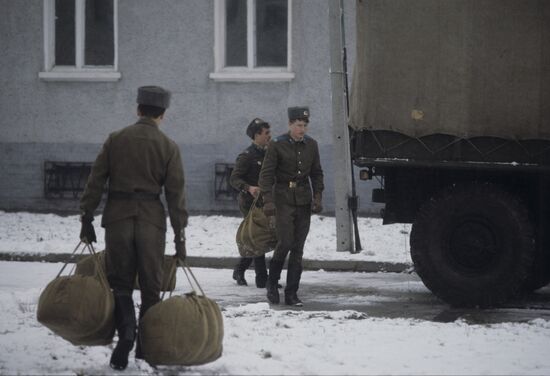 Withdrawal of USSR Armed Forces air assault brigade from Poland