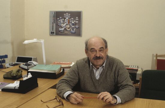 Soviet economist Valery Rutgaizer