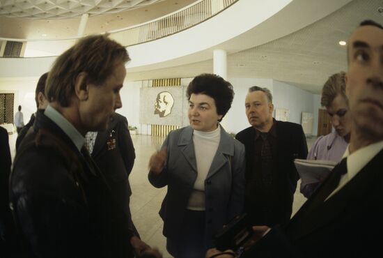 Soviet political activist Andreyeva