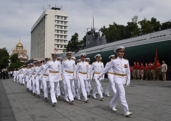 Russia Navy Officers Graduation