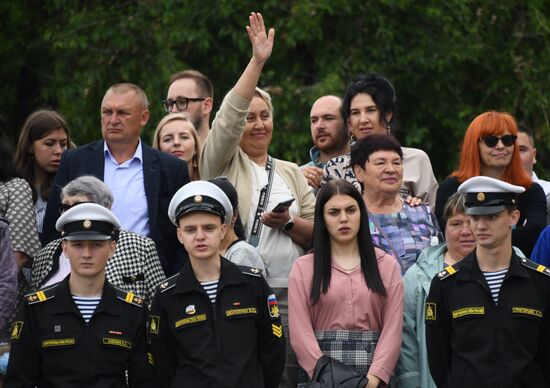 Russia Navy Officers Graduation
