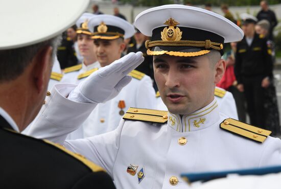 Russia Navy Officers Graduation