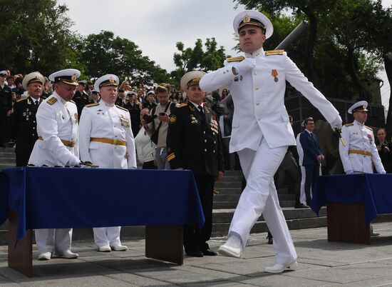 Russia Navy Officers Graduation