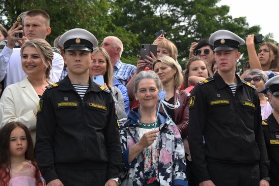 Russia Navy Officers Graduation