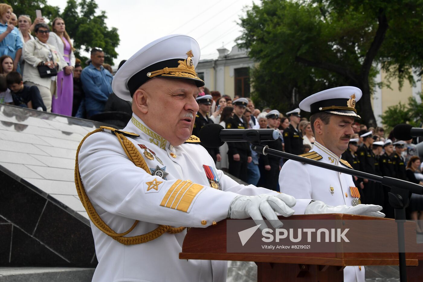 Russia Navy Officers Graduation
