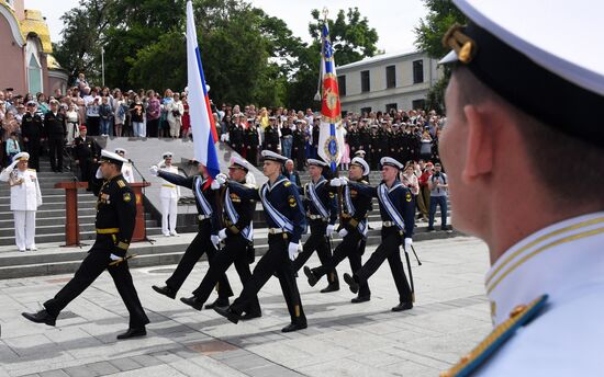 Russia Navy Officers Graduation