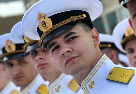 Russia Navy Officers Graduation