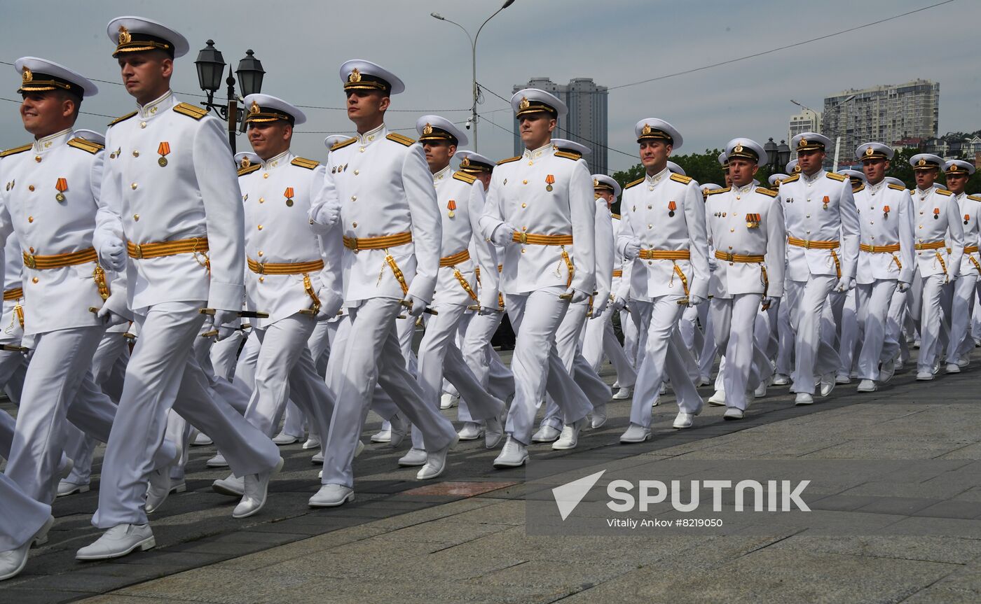 Russia Navy Officers Graduation