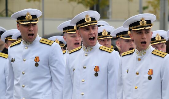 Russia Navy Officers Graduation