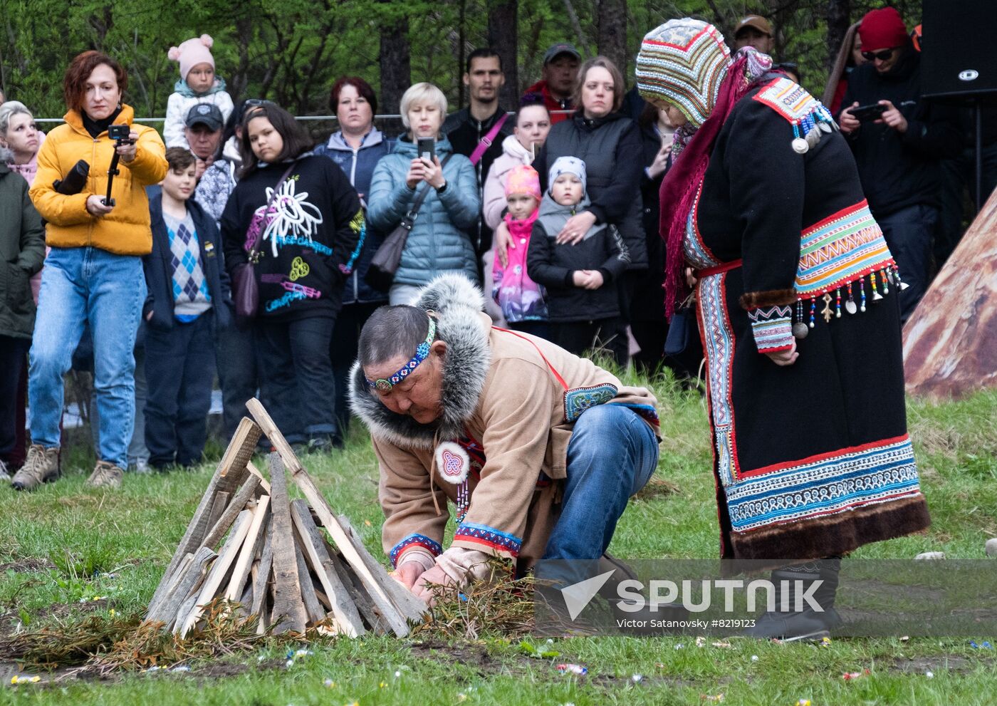 Russia Evenk New Year Celebration