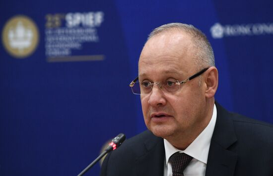 Russia SPIEF News Conference