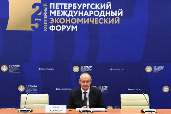 Russia SPIEF News Conference