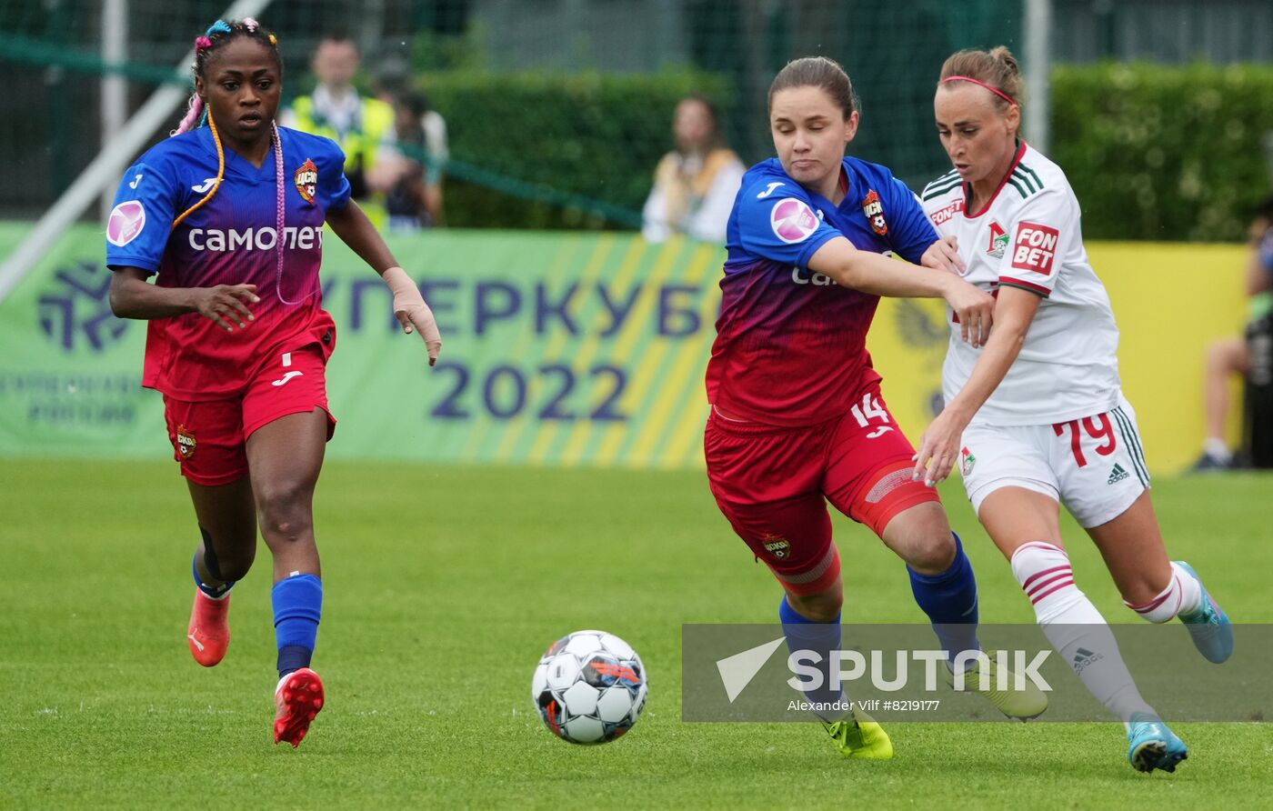 Russia Soccer Super Cup Women Lokomotiv - CSKA