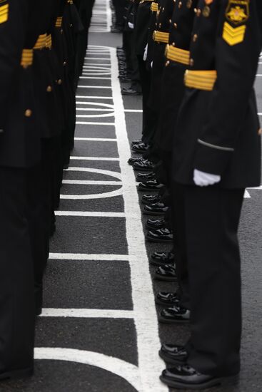 Russia Navy Cadets Graduation