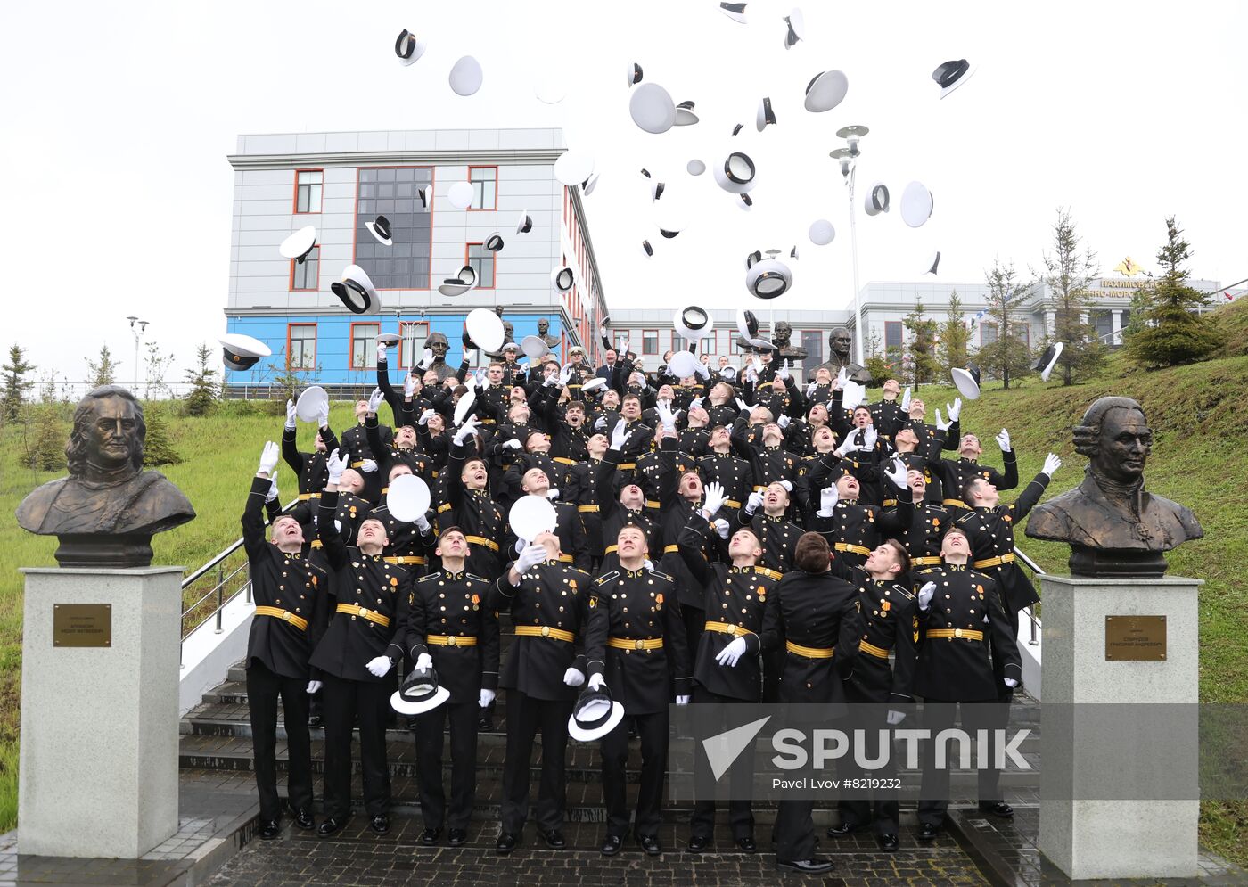 Russia Navy Cadets Graduation