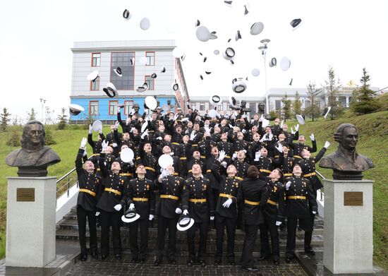 Russia Navy Cadets Graduation