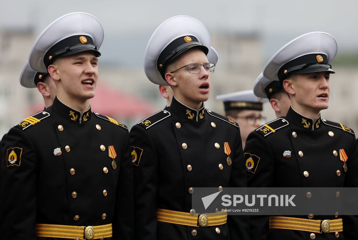 Russia Navy Cadets Graduation
